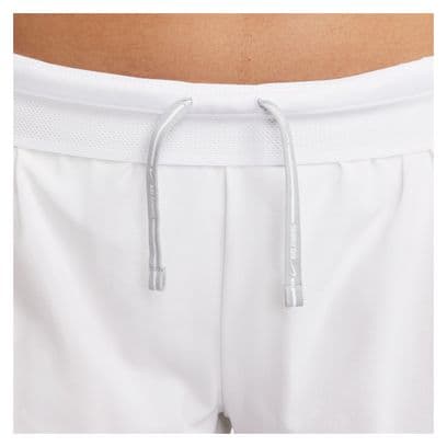 Pantalón Corto Nike Dri-Fit ADV Aeroswift 3in White Split para Mujer