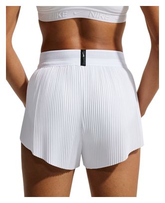 Pantalón Corto Nike Dri-Fit ADV Aeroswift 3in White Split para Mujer