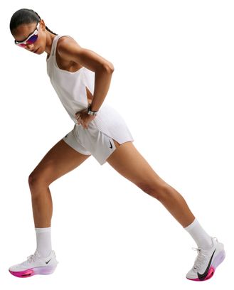 Pantalón Corto Nike Dri-Fit ADV Aeroswift 3in White Split para Mujer