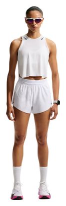 Pantalón Corto Nike Dri-Fit ADV Aeroswift 3in White Split para Mujer