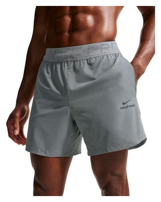 Nike Pro Training 6-Inch Shorts, Gray, Men's