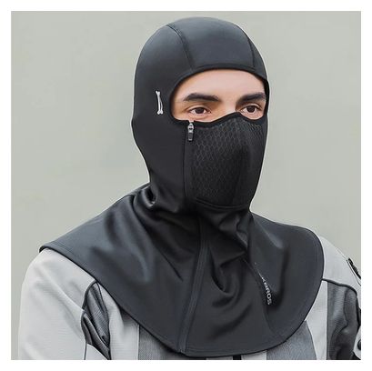 Cagoule Coupe-Vent Chaud Complet Fermeture Eclair