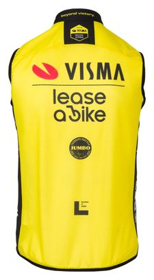 Gilet Agu Team Visma Lease a Bike 2025 Giallo
