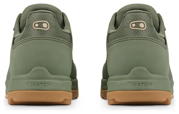 Chaussures VTT Crankbrothers Mallet Trail Speed Lace Clip‑In Vert
