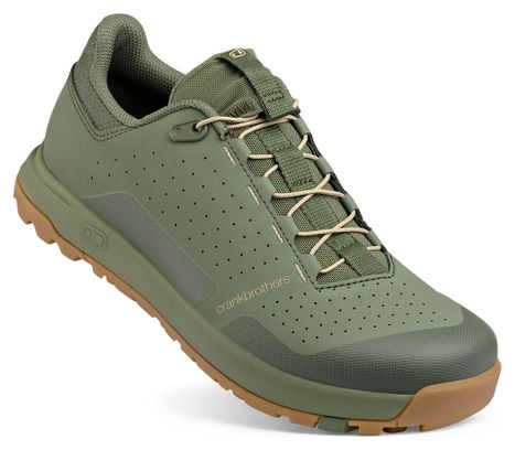 Chaussures VTT Crankbrothers Mallet Trail Speed Lace Clip‑In Vert