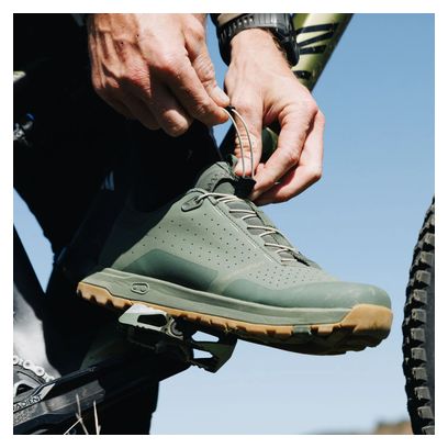 Chaussures VTT Crankbrothers Mallet Trail Speed Lace Clip‑In Vert