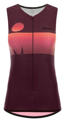 Santini X Ironman Audax Aero Women's Sleeveless Tri Jersey