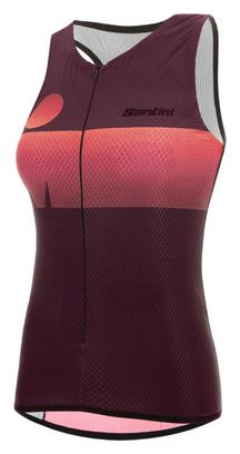Santini X Ironman Audax Aero Women's Sleeveless Tri Jersey