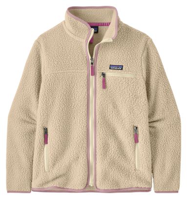 Forro polar Patagonia Retro Pile Beige para mujer