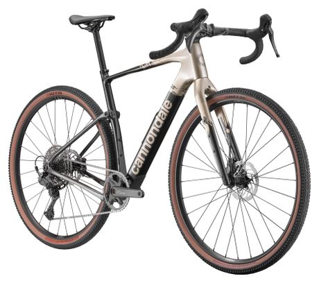 Bicicleta de gravel Cannondale Topstone Carbon 4 Shimano Cues 11V 700 mm Negro/Platino