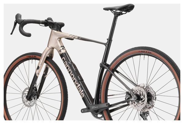 Bicicleta de gravel Cannondale Topstone Carbon 4 Shimano Cues 11V 700 mm Negro/Platino