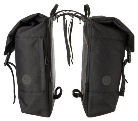 Agu DWR Dubbele Fietstas Urban 36L Zwart