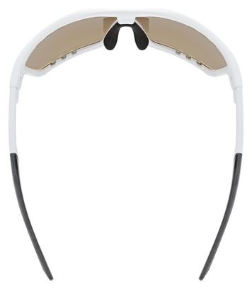 Lunettes Uvex Sportstyle 706 CV V Blanc/Verres Rouge
