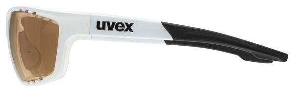 Uvex Sportstyle 706 CV V Lenti bianche/rosse