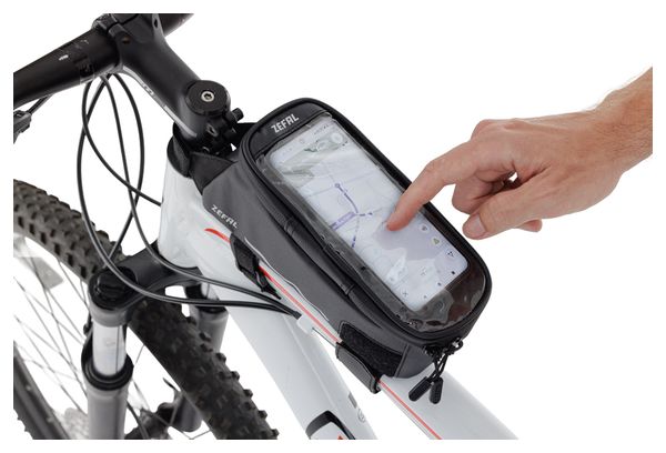Zéfal Console Pack T2 1.5L Top Tube Bag Black
