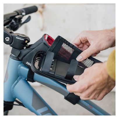 Zéfal Console Pack T2 1.5L Top Tube Bag Black