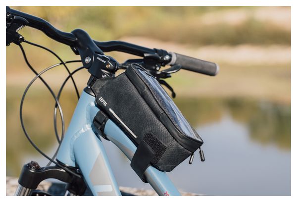 Zéfal Console Pack T2 1.5L Top Tube Bag Black