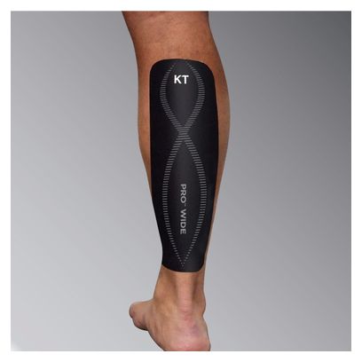 KT TAPE Cinta precortada en rollo PRO Wide Black 10 cintas