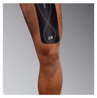 KT TAPE Cinta precortada en rollo PRO Wide Black 10 cintas