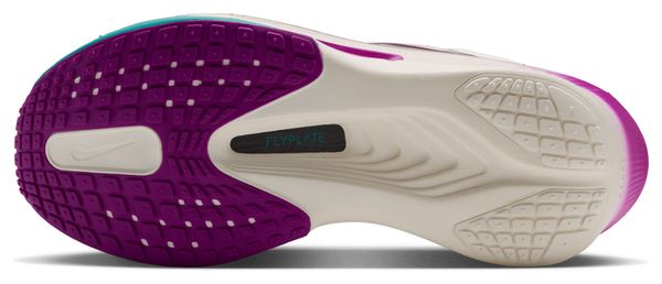 Chaussures Running Nike Zoom Fly 6 Blanc/Bleu/Rose Femme