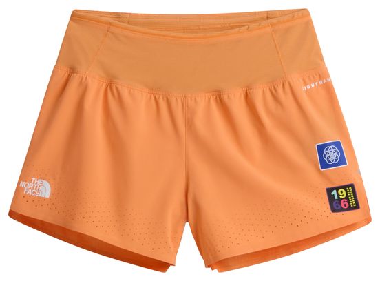 Pantaloncini The North Face Summit Pacesetter 5'' arancioni da donna