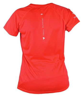 Raidlight Activ Trail Naranja Maillot de manga corta para mujer