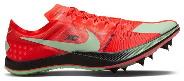 Zapatillas de atletismo Nike ZoomX Dragonfly XC Rojo/Verde, Hombre