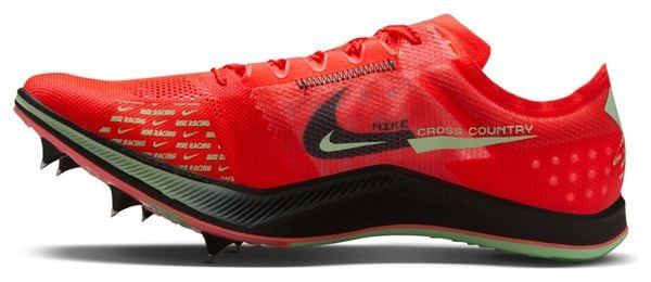 Nike ZoomX Dragonfly XC Rood/Groen Heren Track &amp; Field Schoenen