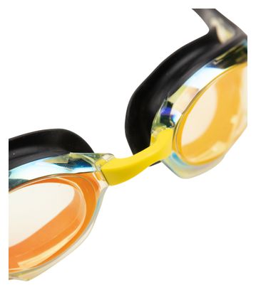 Occhialini da nuoto Arena Cobra Edge Swipe Mirror arancione/nero