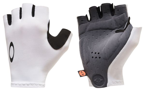 Oakley Drops Road 2.0 Kurzhandschuhe, Weiß