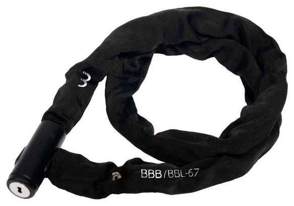 BBB QuickChain Black Chain Lock 4.5x1000mm