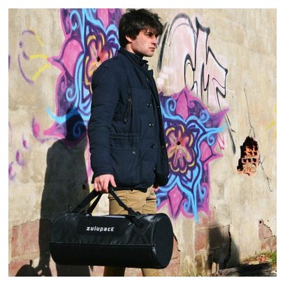 Sac week-end étanche 32L IP66 PVC noir Zulupack