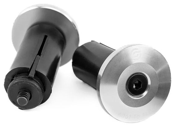 Salt Simple Silver BMX handlebar ends
