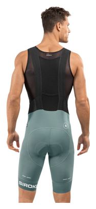 Cuissard vélo court homme Cyclisme BX Oberwald Vert Armée