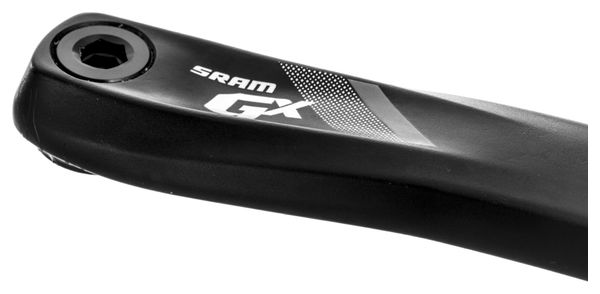 SRAM Kurbel GX 1000 GXP (Innenlager nicht enthalten) 24-38 Zähne 10-fach Schwarz