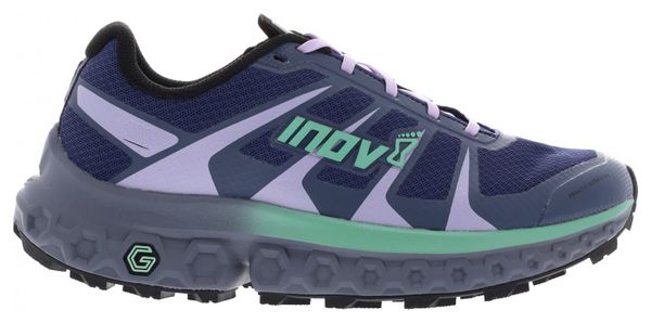 Inov-8 TrailFly Ultra G Max 300 Blau Violett Damen Trailrunning-Schuhe