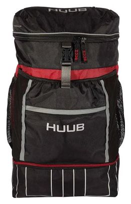 Huub Transition II Rucksack Zwart Rood