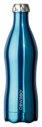 Thermos Dowabo collection métallisée à double paroi-750 ml - Bleu