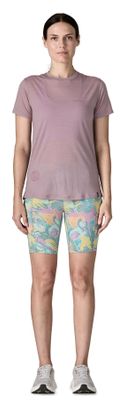 T-Shirt Patagonia Capilene Cool Merino Blend Violet Femme