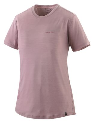 T-Shirt Patagonia Capilene Cool Merino Blend Violet Femme