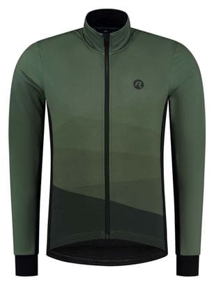 Veste Velo Hiver Rogelli Tarax - Homme - Vert militaire