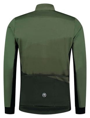 Veste Velo Hiver Rogelli Tarax - Homme - Vert militaire