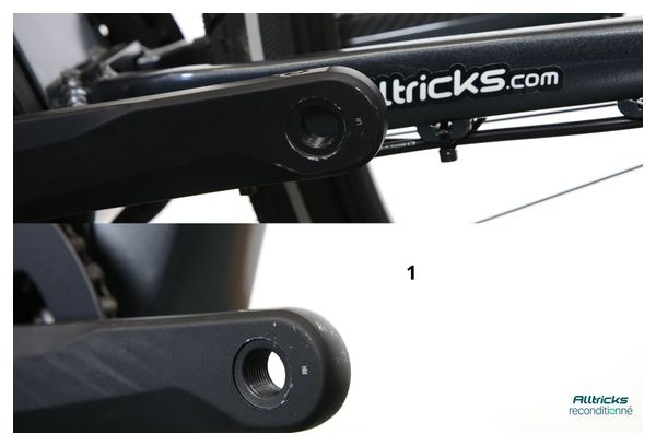 E-bike BH Atom Cross Shimano Acera 8V 500 Wh 700 mm Grigio Plata T.M 165/177 cm - Prodotto ricondizionato
