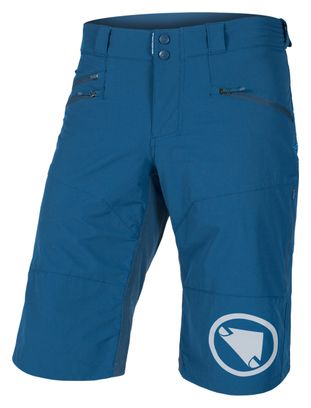 Short Endura SingleTrack II Myrtille Bleu