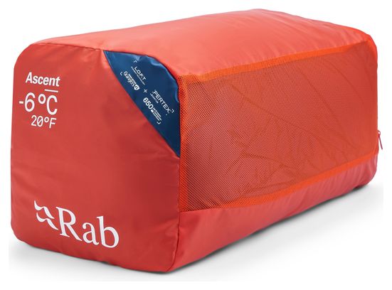 Sac de Couchage RAB Ascent -6 °C Bleu