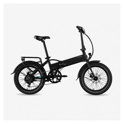 Legend Monza Vélo Electrique Pliant Smart eBike Roues de 20 Pouces  Freins Disque Hydraulique  Batterie 36V 14Ah Panasonic (504Wh)  Noir Onyx