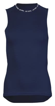 Women's Le Col Pro Air Navy Blue mouwloze onderjersey