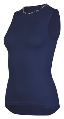 Women's Le Col Pro Air Navy Blue mouwloze onderjersey
