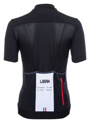 LeBram Galibier Damen Kurzarmtrikot Schwarz
