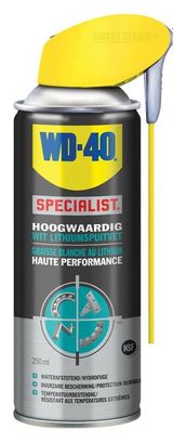 WD40 Graisse Blanche Au Lithium En Spray De Haute Qualité - 250Ml